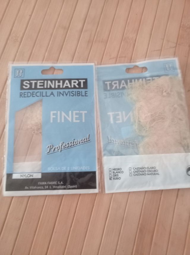 Redecilla invisible Rubio Claro