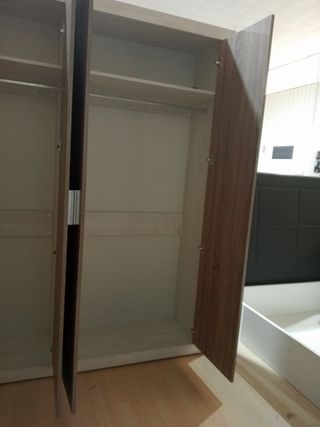 Armario 4 puertas Bicolor