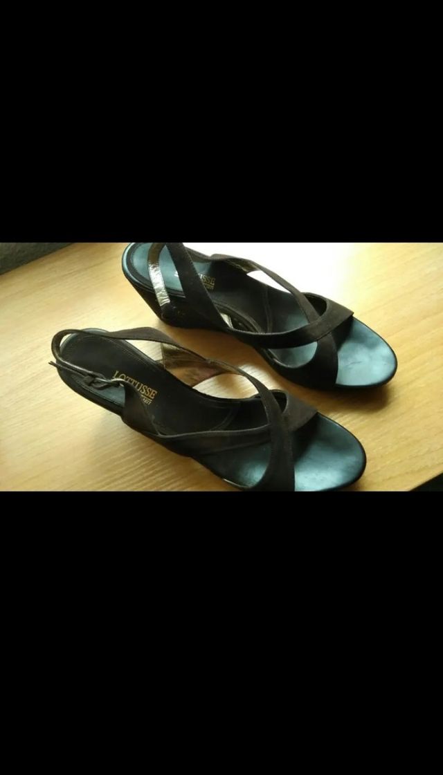 Sandalia piel mujer, Lottusse