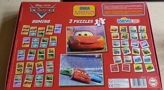 CARS: 2 PUZZLES, DOMINÓ Y MEMOGAME 