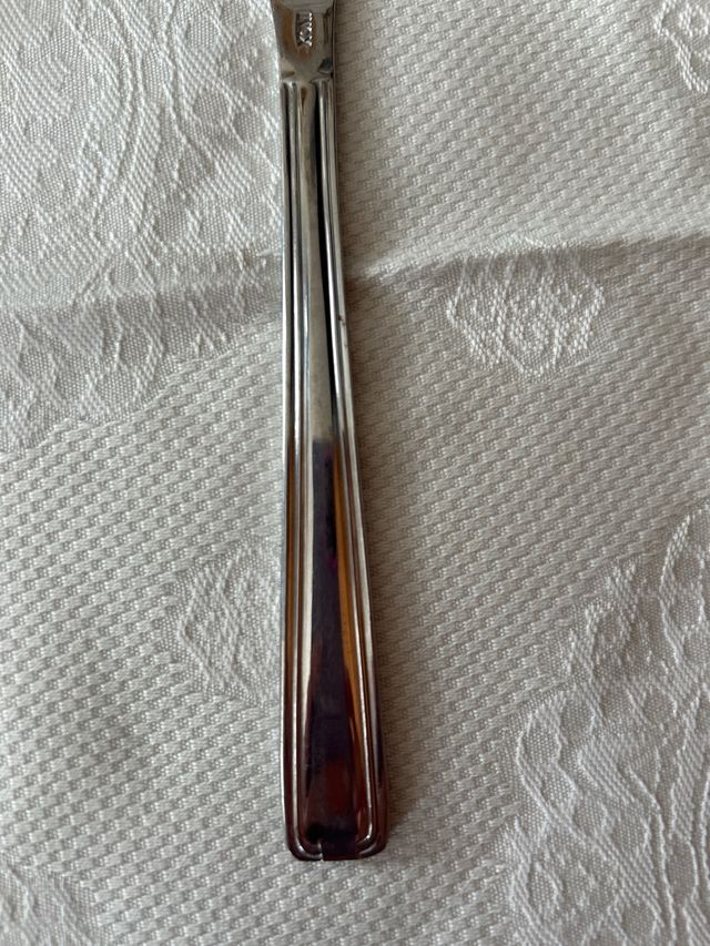 Lote 6 cuchillos acero inoxidable