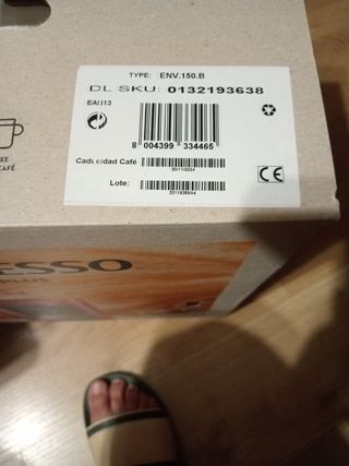 CAFETERA NESPRESSO VERTUOPLUS NV.150B A ESTRENAR