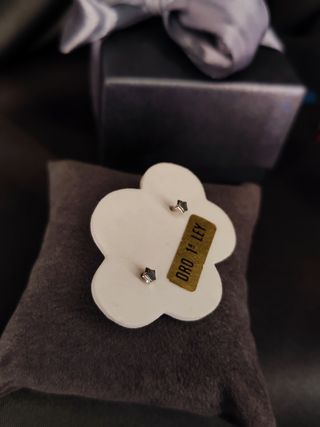 Pendientes niña oro Estrella 