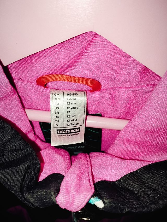 Abrigo decathlon niña