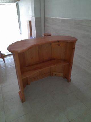 Mueble Barra estilo bar madera maciza
