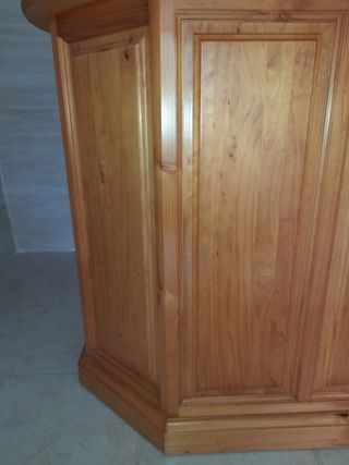 Mueble Barra estilo bar madera maciza