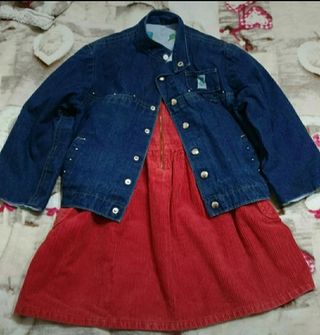 Giubottino piu vestitino bambina