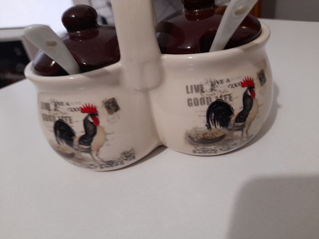 JUEGO CERAMICA CHINA MUY BONITA VER FOTOS