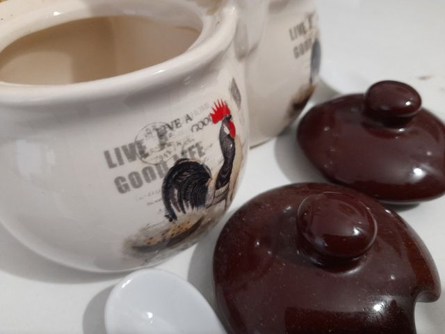 JUEGO CERAMICA CHINA MUY BONITA VER FOTOS