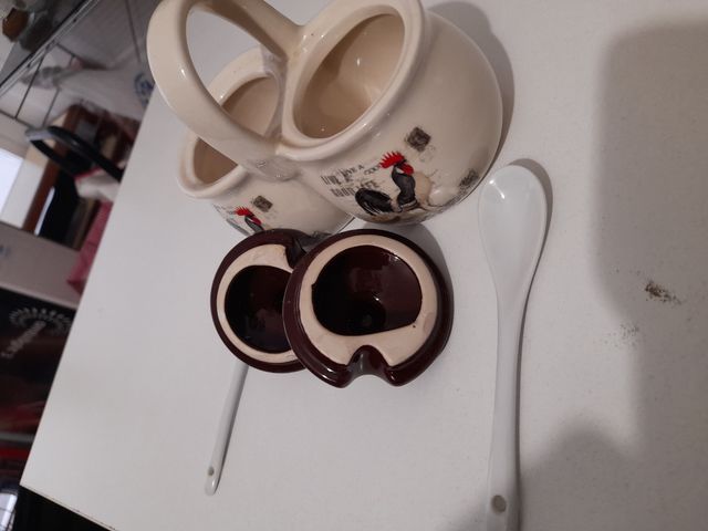 JUEGO CERAMICA CHINA MUY BONITA VER FOTOS