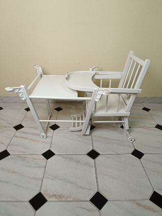 Trona para bebe - silla bebé - trono - escritorio