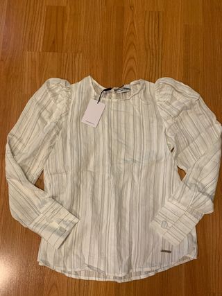 Camisa Pedro del Hierro mangas abullonadas