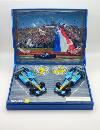 COFRE RENAULT F1 TEAM 2005 ALONSO 1/43 MINICHAMPS