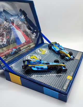 COFRE RENAULT F1 TEAM 2005 ALONSO 1/43 MINICHAMPS