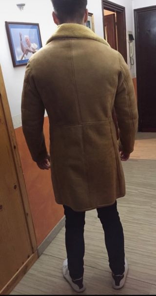 giaccone di montone uomo