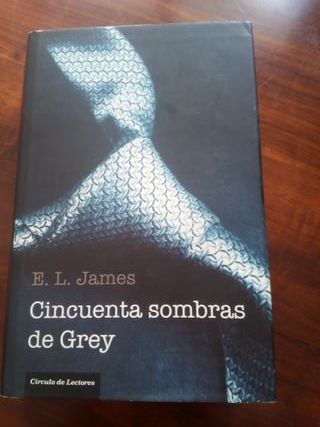 Libro Cincuenta sombras de grey.