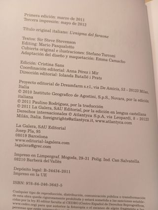 Agatha Mistery y El enigma del faraón