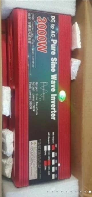 Inversor 3000w 12V A 220V ONDA PURA Fuengirola 
