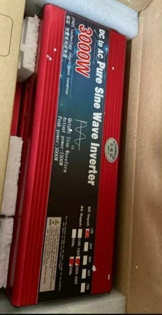 Inversor 3000w 12V A 220V ONDA PURA Fuengirola 