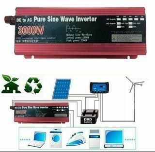 Inversor 3000w 12V A 220V ONDA PURA Fuengirola 