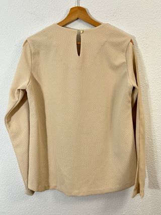 BLUSA MUJER CON TRANSPARENCIA