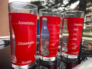 6 Bicchieri vintage CocaCola