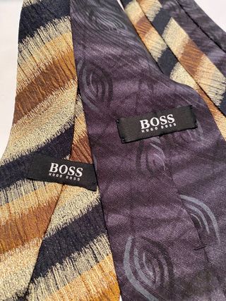Corbatas de Hugo Boss.