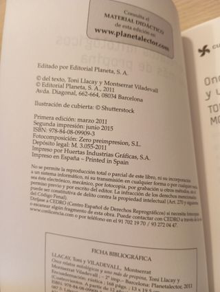 Once relatos mitológicos y uno más de propina