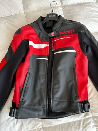 Chaqueta piel moto Ducati by Alpinestars