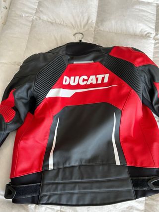 Chaqueta piel moto Ducati by Alpinestars