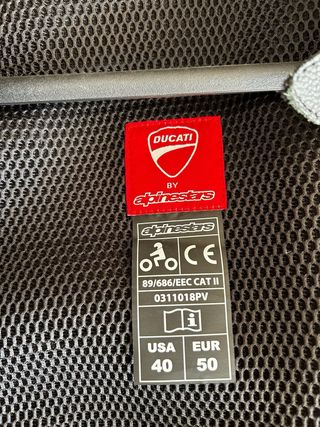Chaqueta piel moto Ducati by Alpinestars