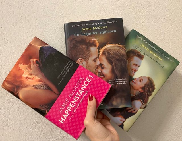 trilogia libri genere romantico di Jamie Mcguire