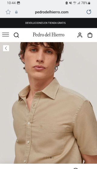 Camisa pedro del hierro