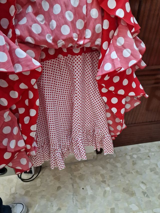 Traje de flamenca.