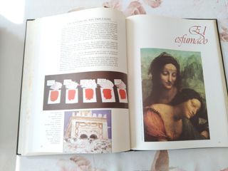 3 libros de óleo (COMPLETO) Y 1 de dibujo.