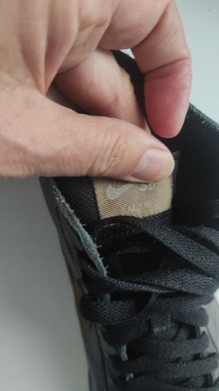 Scarponcini Nike uomo in pelle bicolor