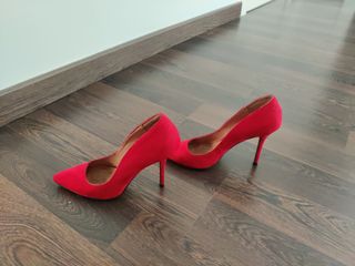 Zapatos rojos mujer