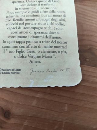 4 Santini Fustellati Madonna di Loreto