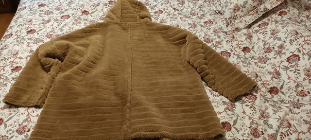 Chaquetón camel reversible