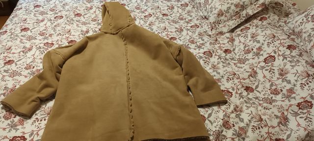 Chaquetón camel reversible