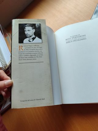 Libro el Hogar de Miss Peregrine