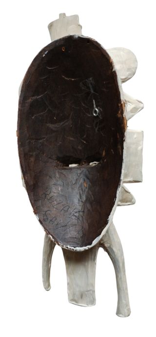🗿 Escultura Única Máscara  Rozak Saura 1965