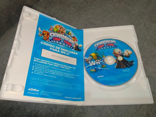 Lote juegos Skylanders Trap team + Swap