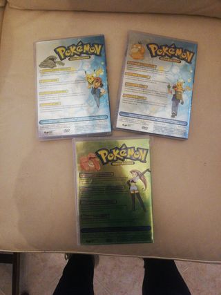Dvd Pokémon n 3 pezzi