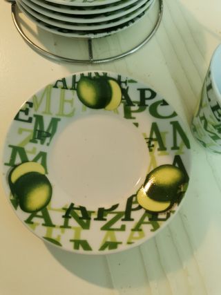 Juego café en soporte