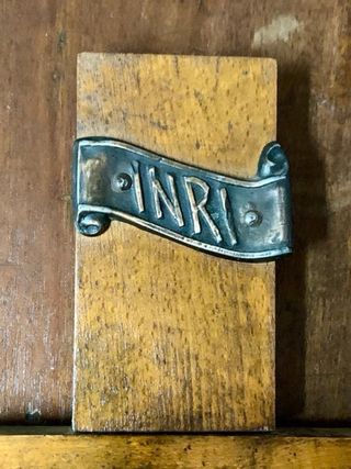 ANTIGUO CRUCIFIJO DE PARED