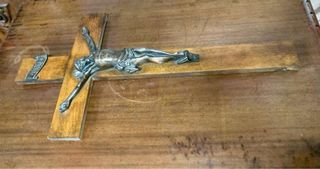 ANTIGUO CRUCIFIJO DE PARED