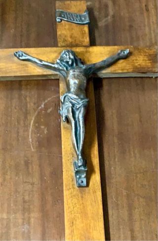 ANTIGUO CRUCIFIJO DE PARED