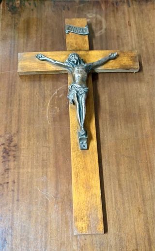 ANTIGUO CRUCIFIJO DE PARED
