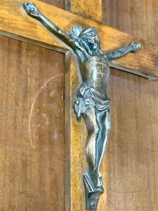 ANTIGUO CRUCIFIJO DE PARED